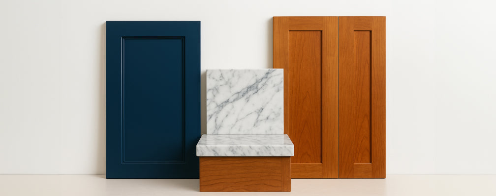 How to Pair Cabinet Doors with Countertops