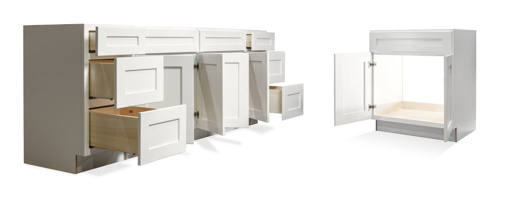 Comparison of plywood kitchen cabinets and IKEA-style fiberboard cabinets – Kitchen Outfitters