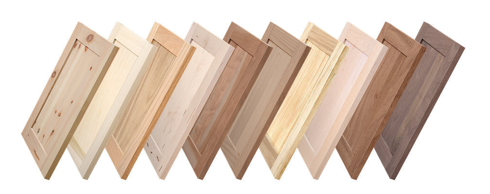 Variety of Shaker cabinet doors in MDF and solid wood – Kitchen Outfitters collection